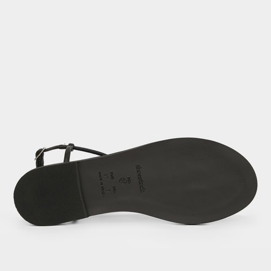 Rasteira Shoestock Basic Strass