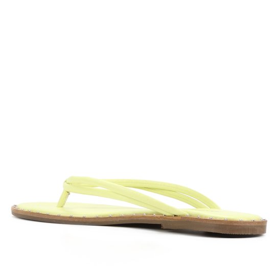 Rasteira Shoestock Color Tiras Rebites