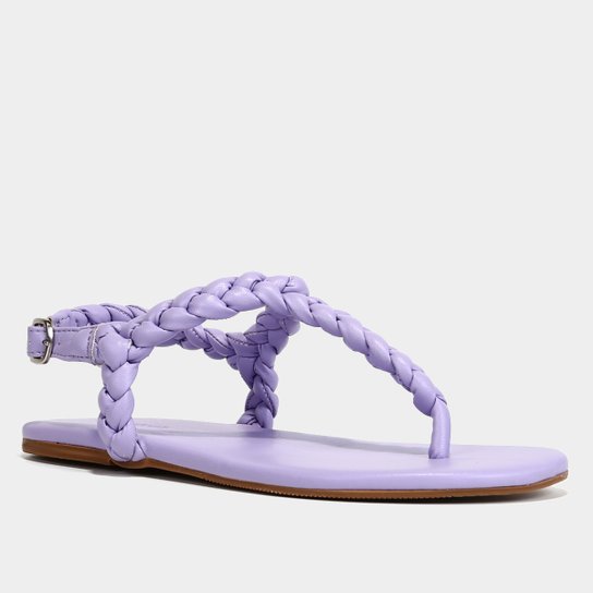 Rasteira Shoestock Comfy Trança