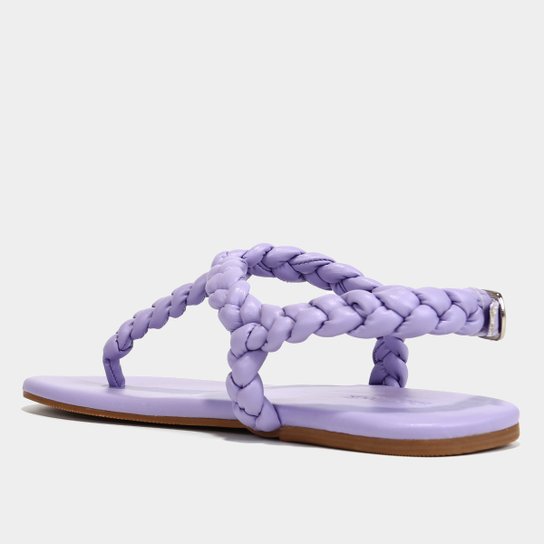 Rasteira Shoestock Comfy Trança