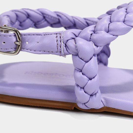 Rasteira Shoestock Comfy Trança