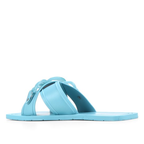 Rasteira Shoestock For You Tiras Cruzadas Corrente