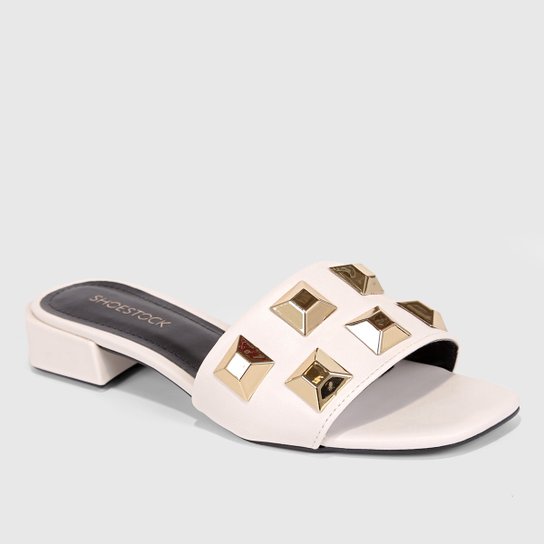 Rasteira Shoestock Spikes Feminina