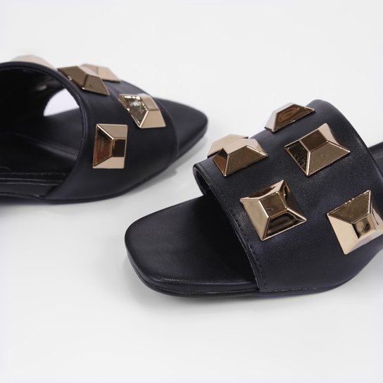 Rasteira Shoestock Spikes Feminina