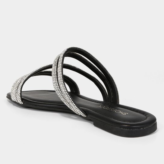 Rasteira Shoestock Strass