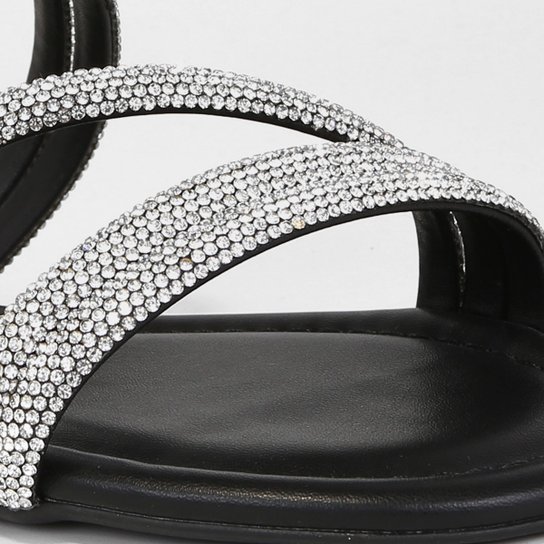 Rasteira Shoestock Strass