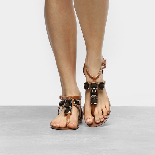 Rasteira Shoestock Tira Pedras