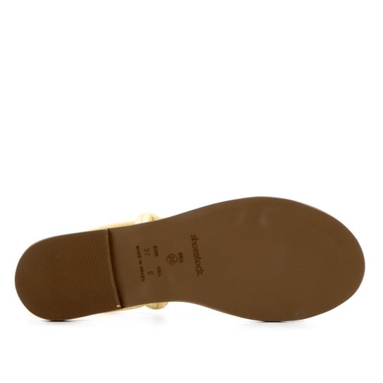 Rasteira Shoestock Tiras Amarração