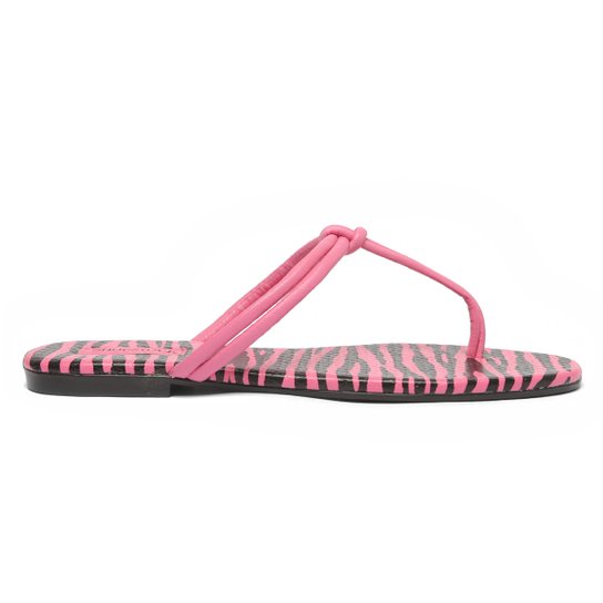 Rasteira Shoestock Zebra Color