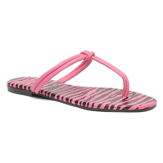 Rasteira Shoestock Zebra Color