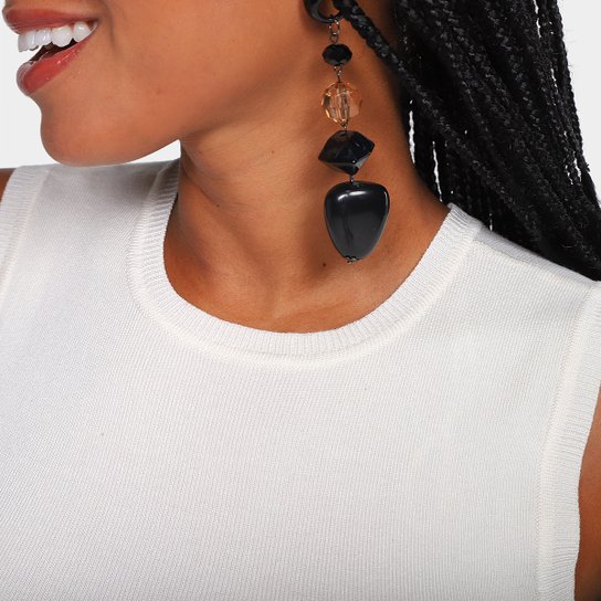 Regata Cropped Hering Casual Feminina