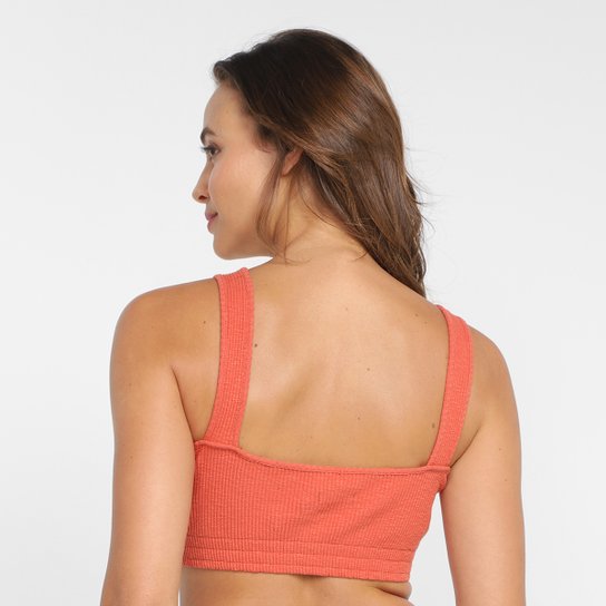 Regata Cropped Roxy Threes Company Feminina