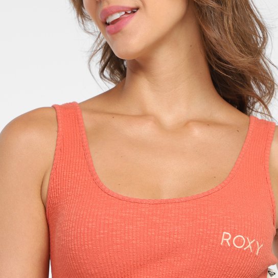 Regata Cropped Roxy Threes Company Feminina
