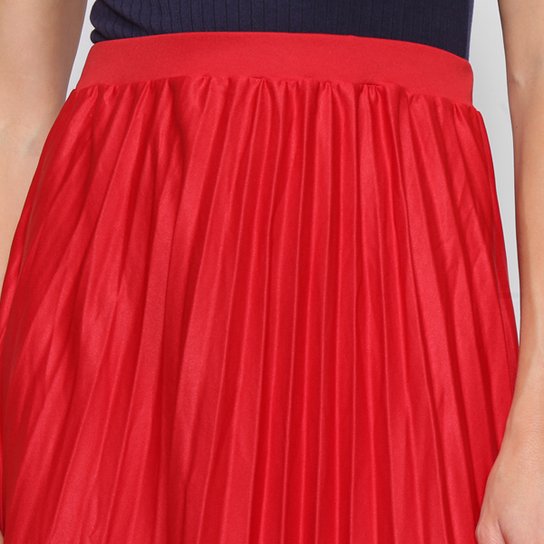 Saia Midi Recoletta Plissada
