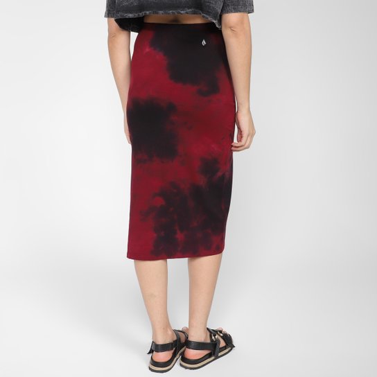 Saia Volcom Midi Easy Bade Tie Dye