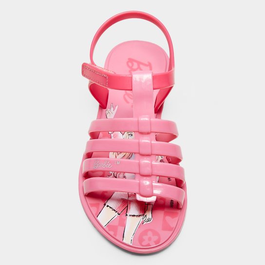 Sandália Infantil Grendene Kids Barbie Ice Cream Flox Menina