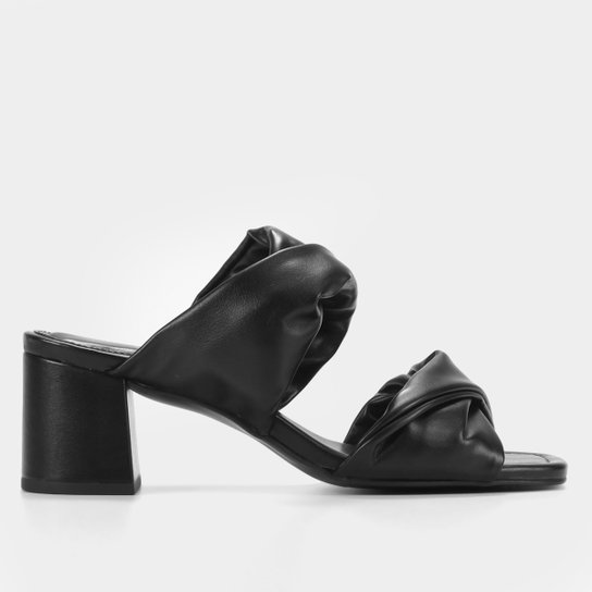 Sandália Loucos & Santos Salto Médio Grosso Feminina