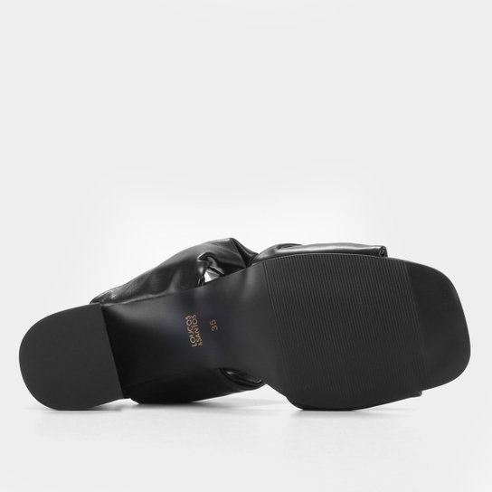 Sandália Loucos & Santos Salto Médio Grosso Feminina