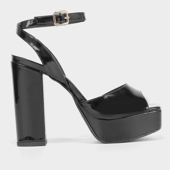 Sandália Meia Pata Shoestock Salto Bloco Feminina