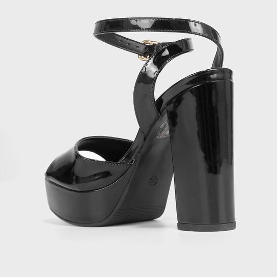 Sandália Meia Pata Shoestock Salto Bloco Feminina