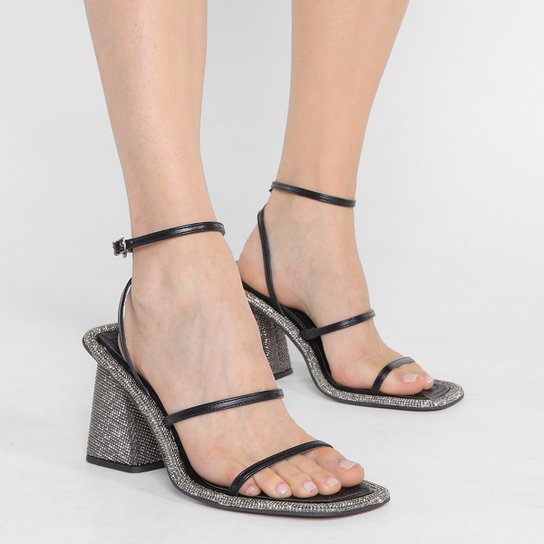 Sandália Santa Lolla Salto Alto Feminina