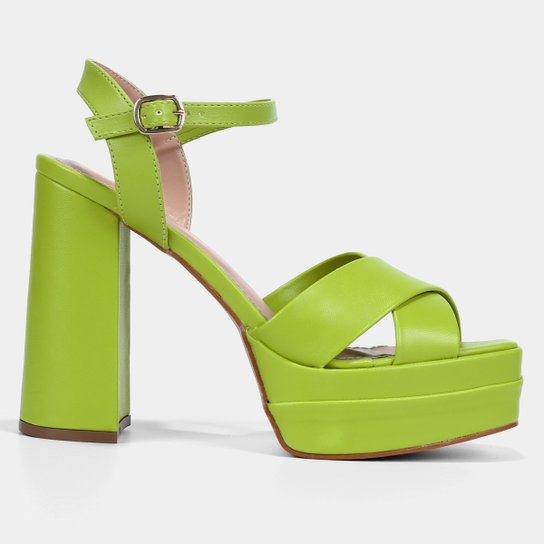 Sandália Shoestock Básica Plataforma