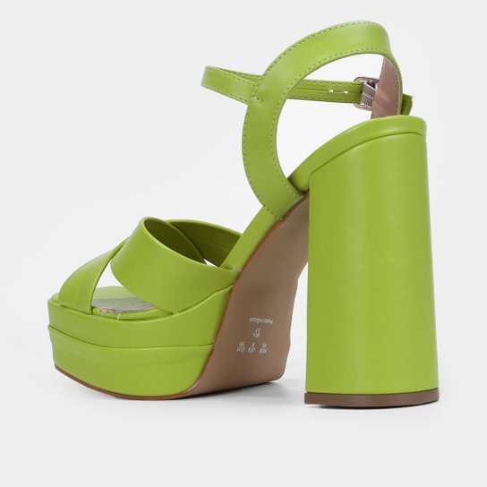 Sandália Shoestock Básica Plataforma