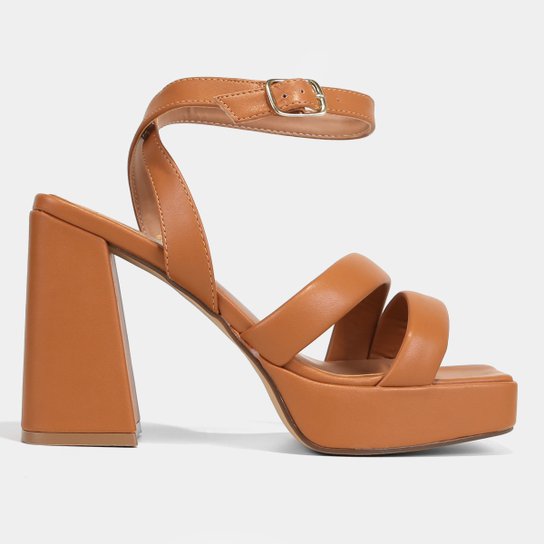 Sandália Shoestock Tiras Comfy Meia Pata Feminina