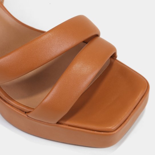 Sandália Shoestock Tiras Comfy Meia Pata Feminina