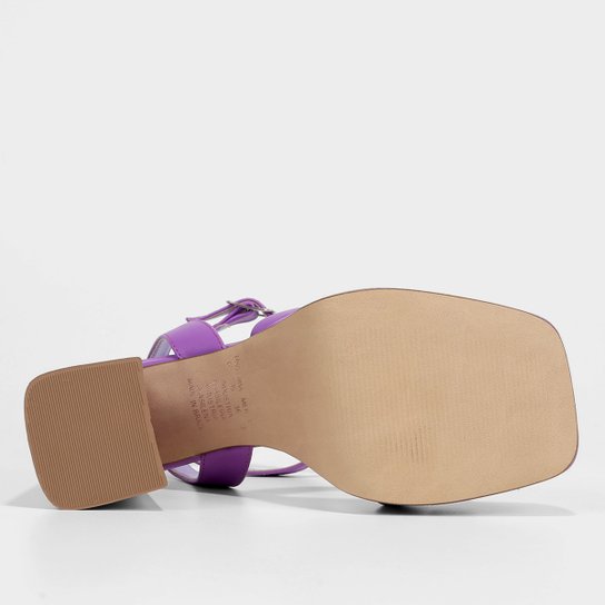 Sandália Shoestock Tiras Comfy Meia Pata Feminina