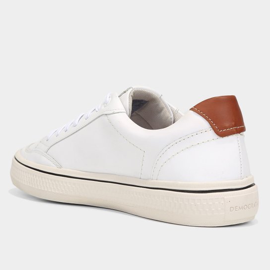 Sapatênis Couro Democrata Denim Fender Masculino