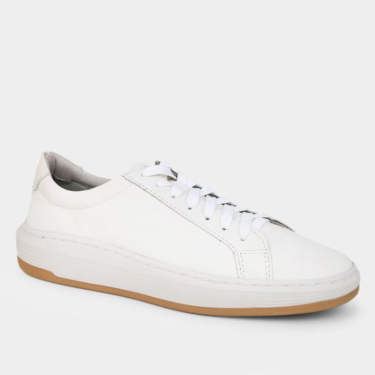 Sapatênis Couro Democrata Denim John Masculino