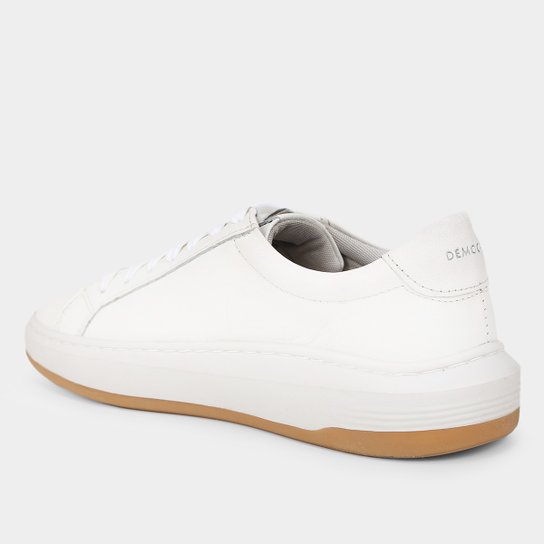 Sapatênis Couro Democrata Denim John Masculino