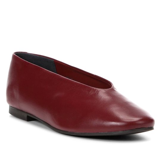 Sapatilha Couro Shoestock Confort Feminina