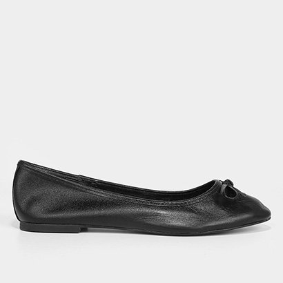 sapatilha bico fino shoestock sapatilhas