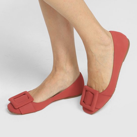 Sapatilha Shoestock Fivela Feminina