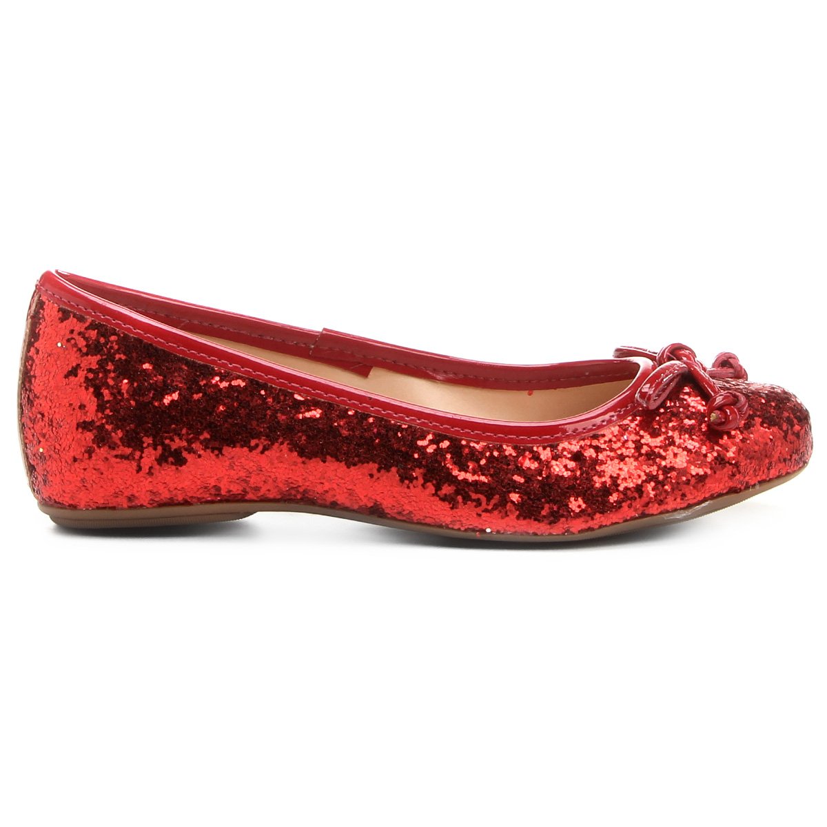 sapato infantil com glitter
