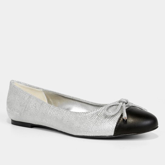 Sapatilha Shoestock Laço Bico Redondo Feminina