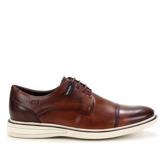 Sapato Casual Couro Democrata Bay Masculino