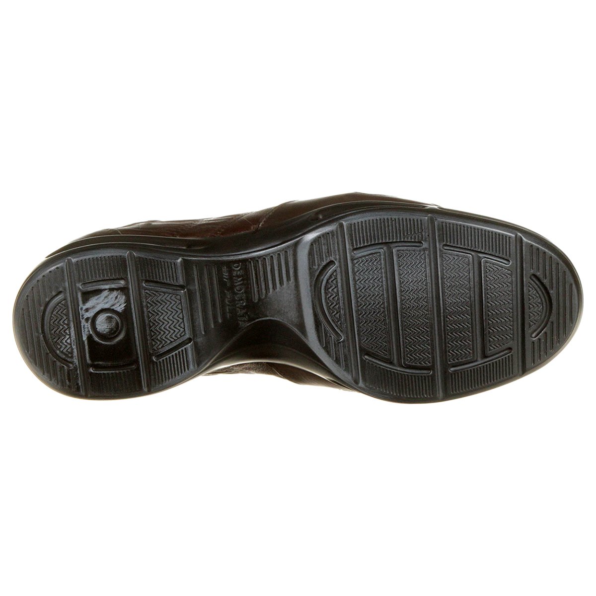 Sapato Conforto Couro Democrata Air Full - Café | Shoestock