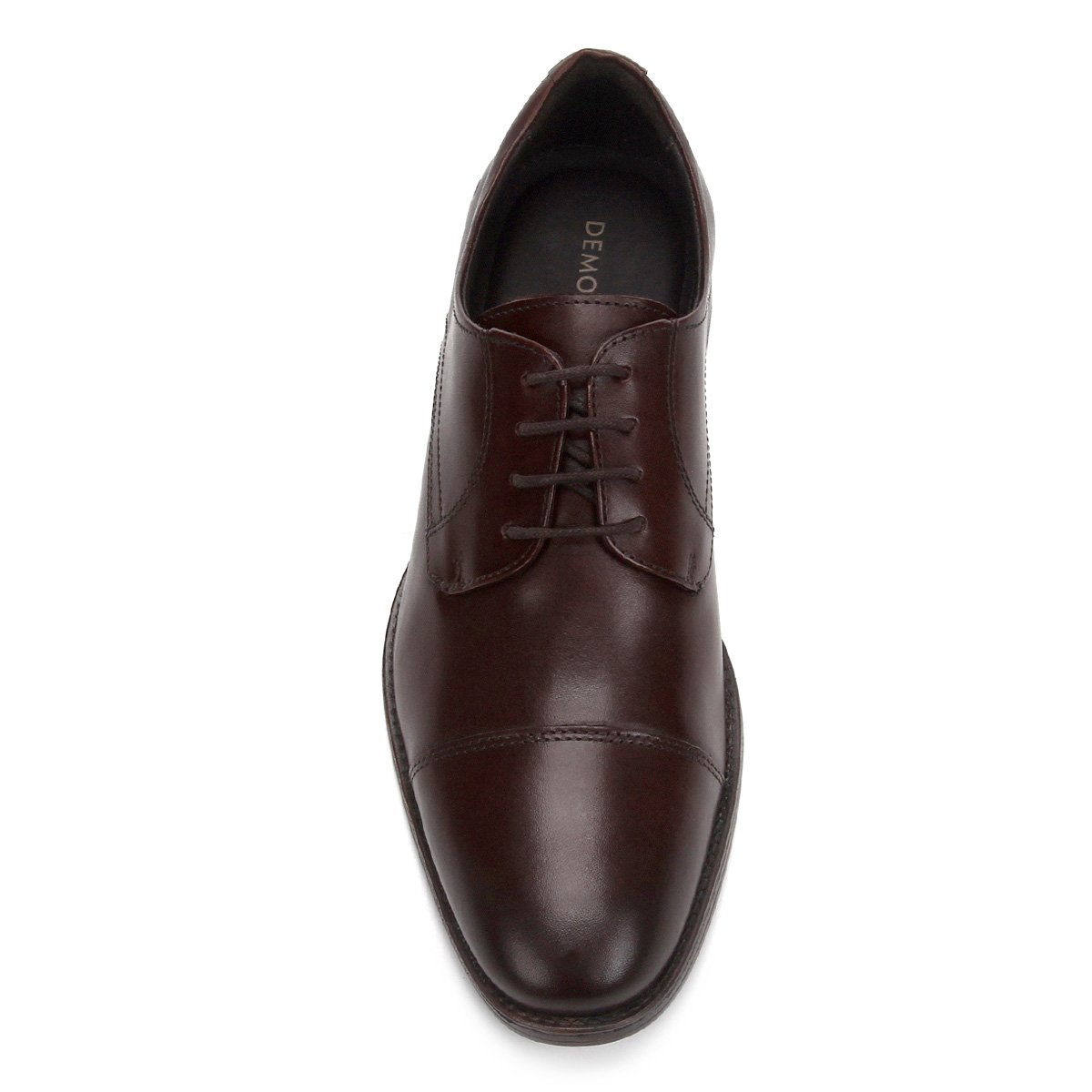 Sapato Social Couro Democrata Apolo Masculino - Marrom | Shoestock