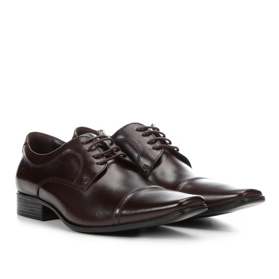 Sapato Social Couro Democrata Aspen Masculino