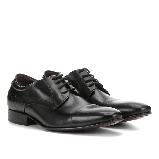 Sapato Social Couro Democrata Caster Masculino