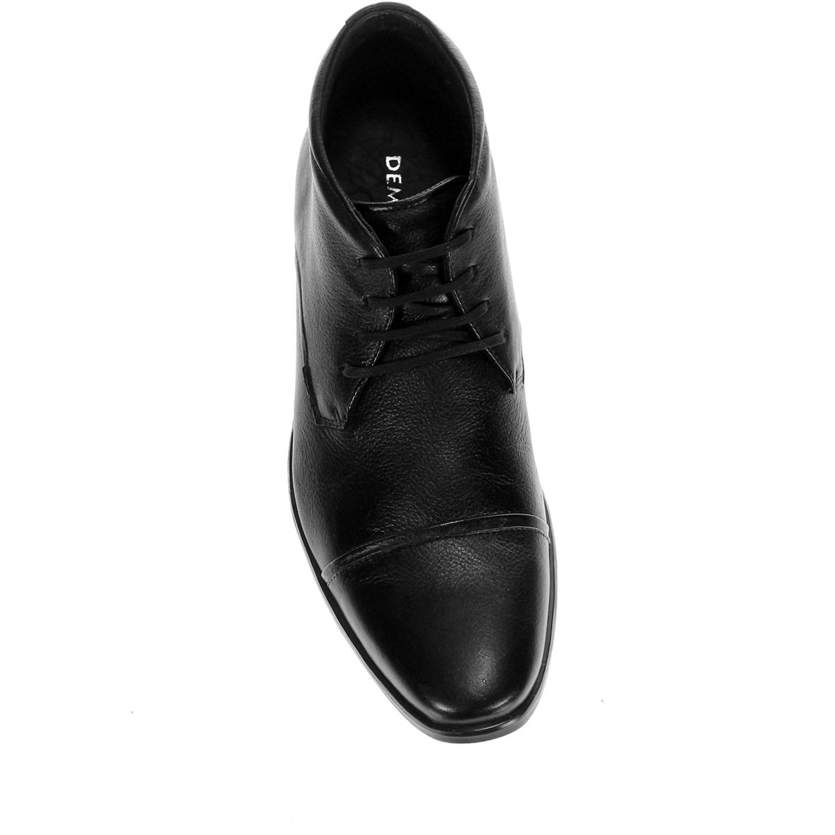 Sapato Social Couro Democrata Paladium Cano Médio - Preto | Shoestock