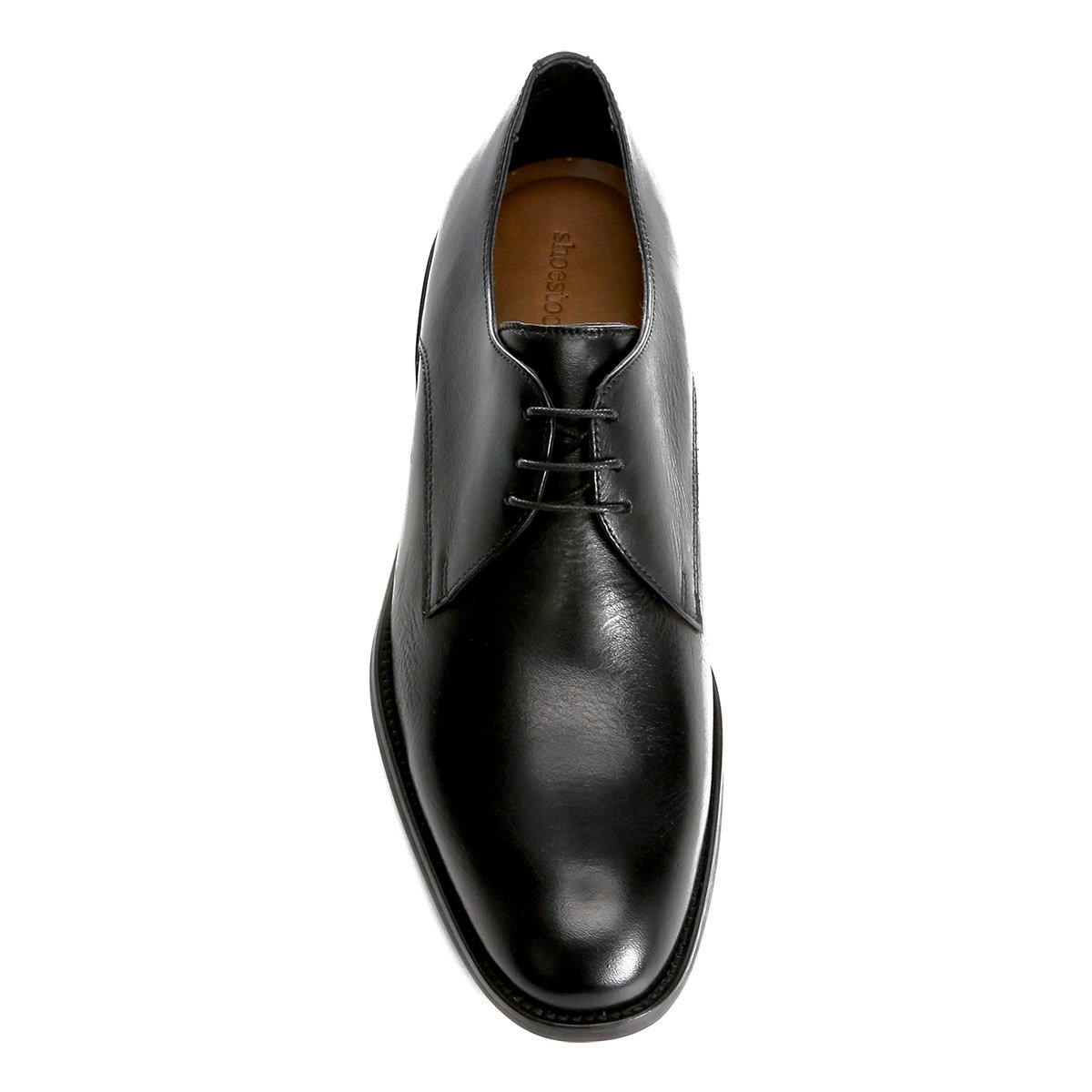 Sapato Social Couro Shoestock Derby Masculino - Preto | Shoestock