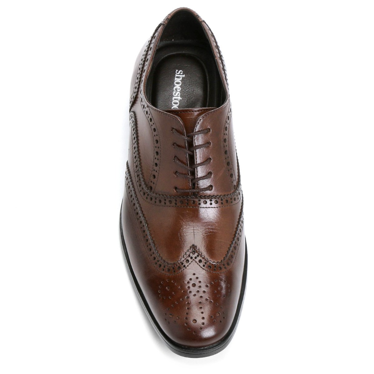 Sapato Social Couro Shoestock Inglês - Marrom | Shoestock