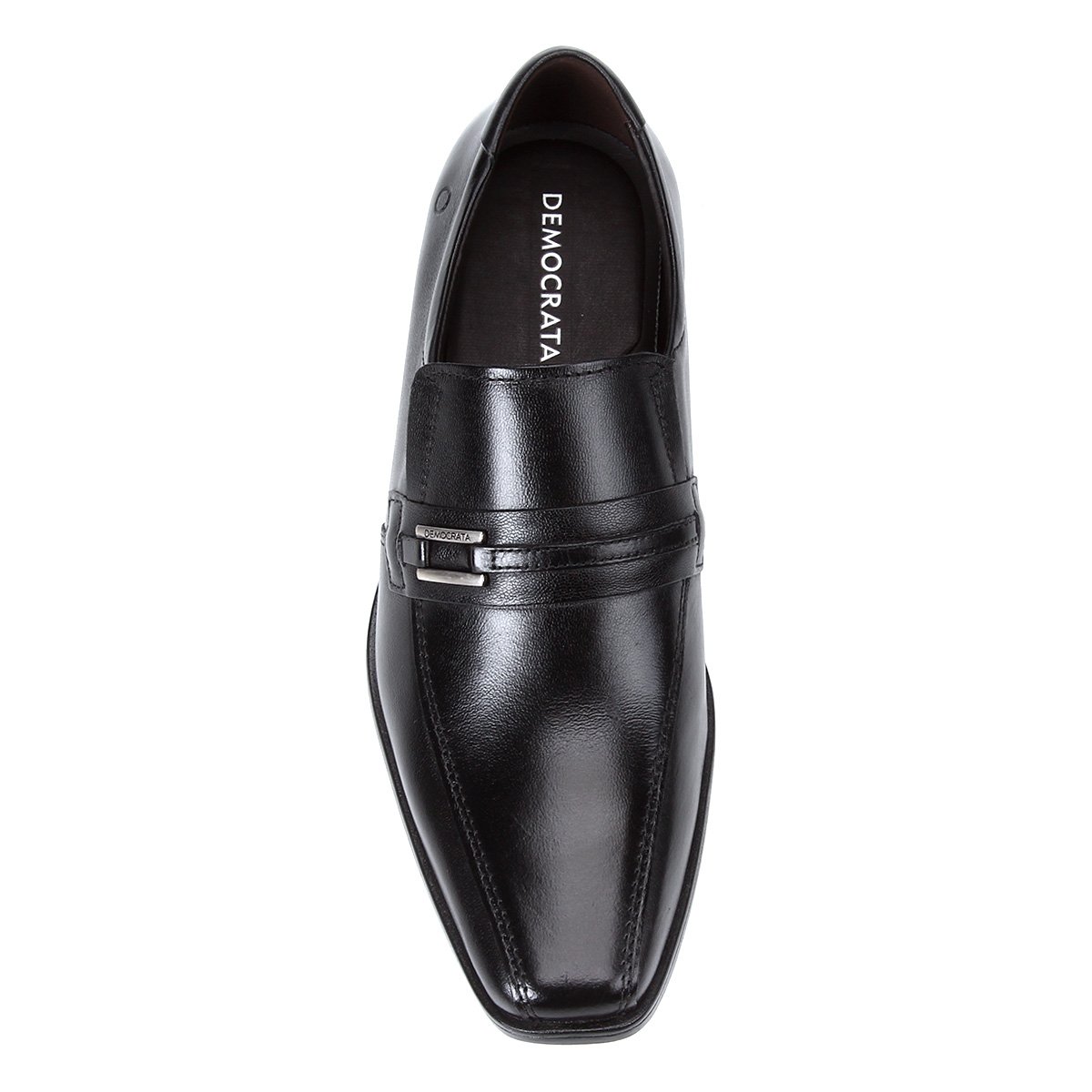 Sapato Social Democrata Prime Masculino - Preto+Marrom | Shoestock