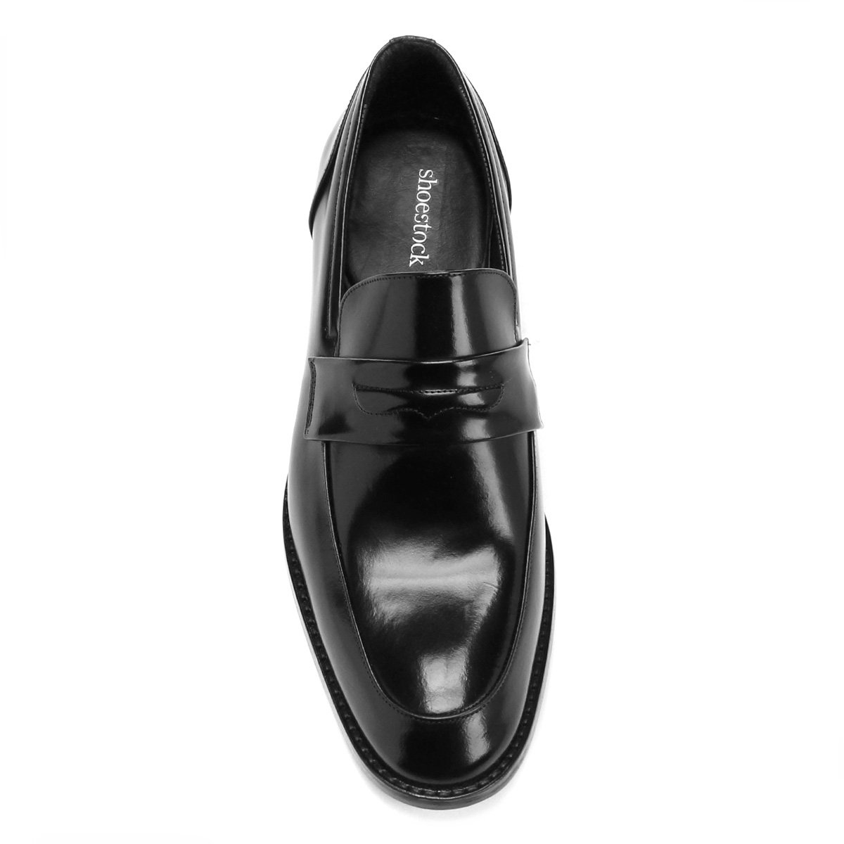 Sapato Social Shoestock Sola Couro - Preto | Shoestock