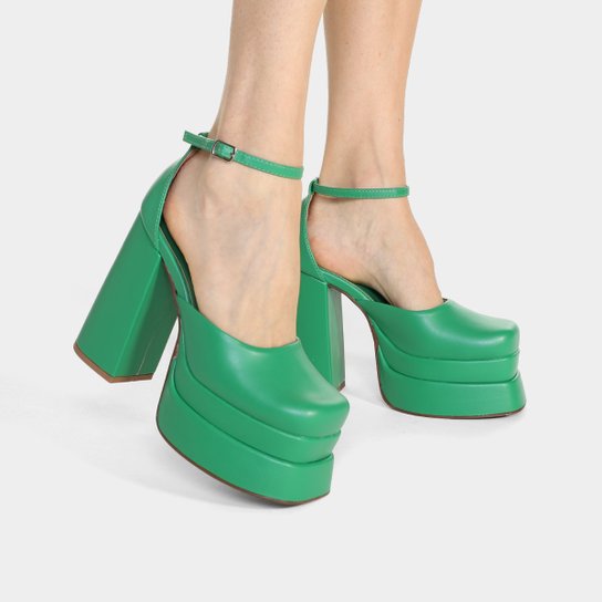 Scarpin Shoestock Meia Pata Plataforma Boneca