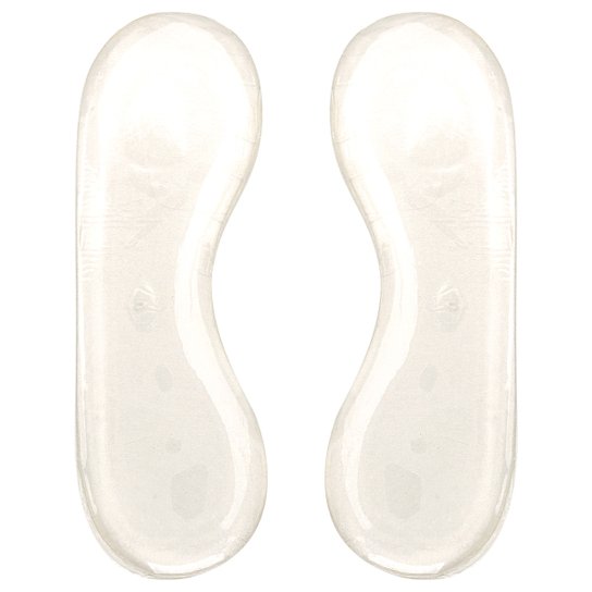Segurança de Calcanhar Gel Shoestock - Incolor